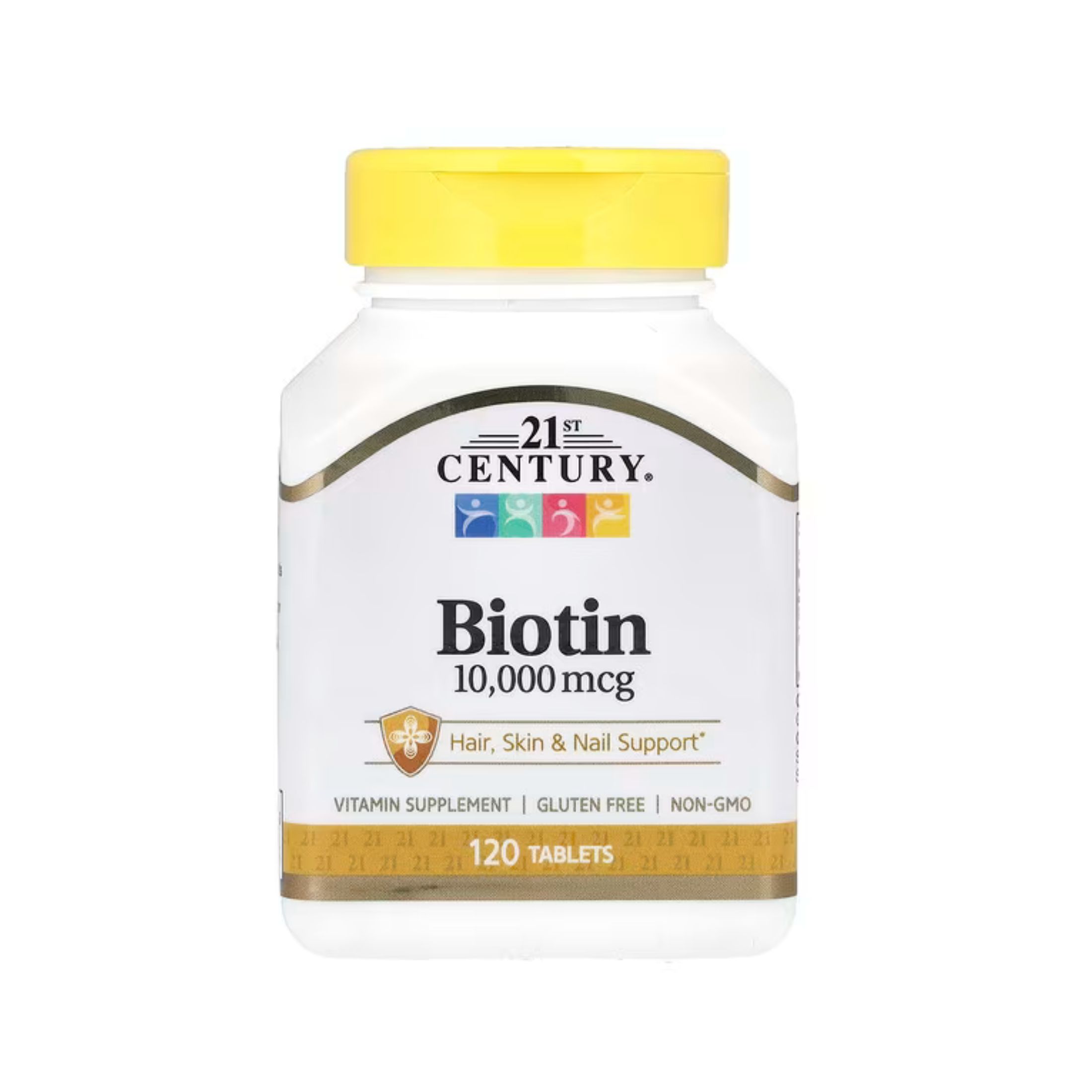 21st Century Biotin, 10,000 Mcg, 120 Tablets