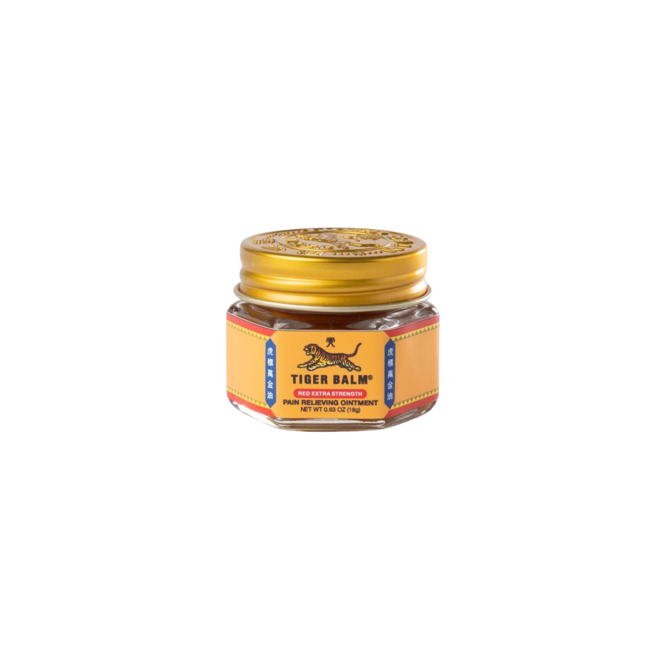 Tiger Balm Pain Relieving Ointment, Red Extra Strength 0.63 Oz