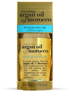 OGX Organix Penetrating Oil For All Hair Types Renewing, Moroccan Argan Oil, 3.3 Oz