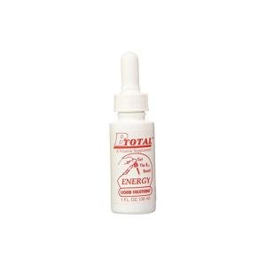 Sublingual Products B Total Liquid Energy, Fruit Flavor, Twin Pack 1 Oz