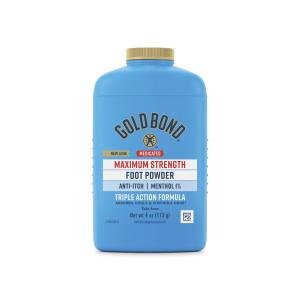 Gold Bond Triple Action Relief Maximum Strength Foot Powder 4 Oz
