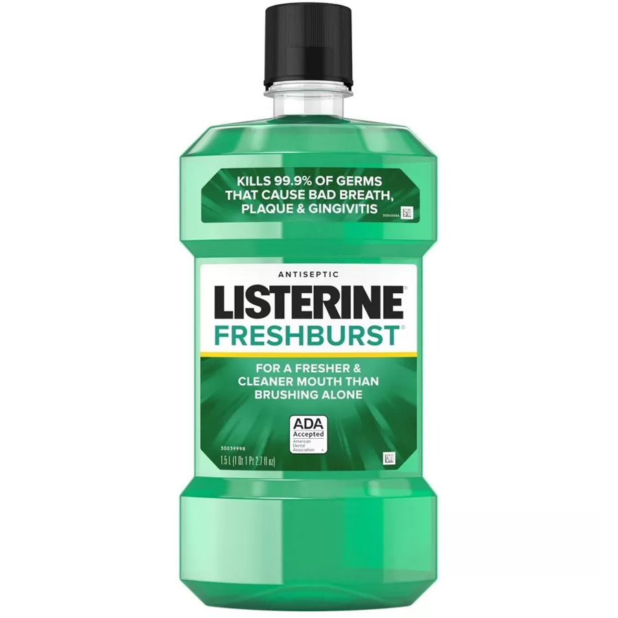 Listerine Mouthwash, Freshburst, Antiseptic 1.05 Pt