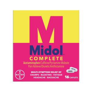 Midol Complete Multi Symptom Relief Caplets 16 Ea Box