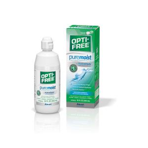 Opti-Free Puremoist Multi-Purpose With HydraGlyde Sterile Disinfecting Solution 4 Fl Oz