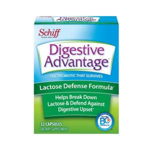 Digestive Advantage Lactose Defense Formula Probiotic Capsules, 32ct