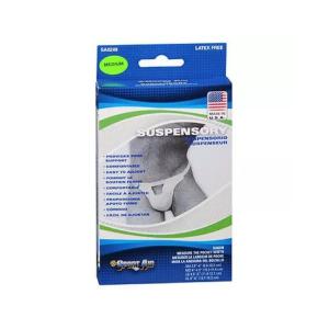 Sport Aid Suspensory With Elastic Waist Band, Medium, Fits 4 Inches, 4.5 Inches