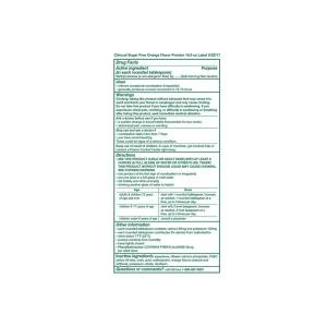 Citrucel Sugar Free Methylcellulose Fiber Therapy Powder For Regularity Orange