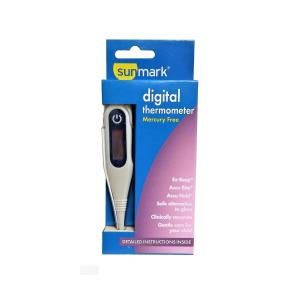 Sunmark Digital Thermometer, Mercury Free