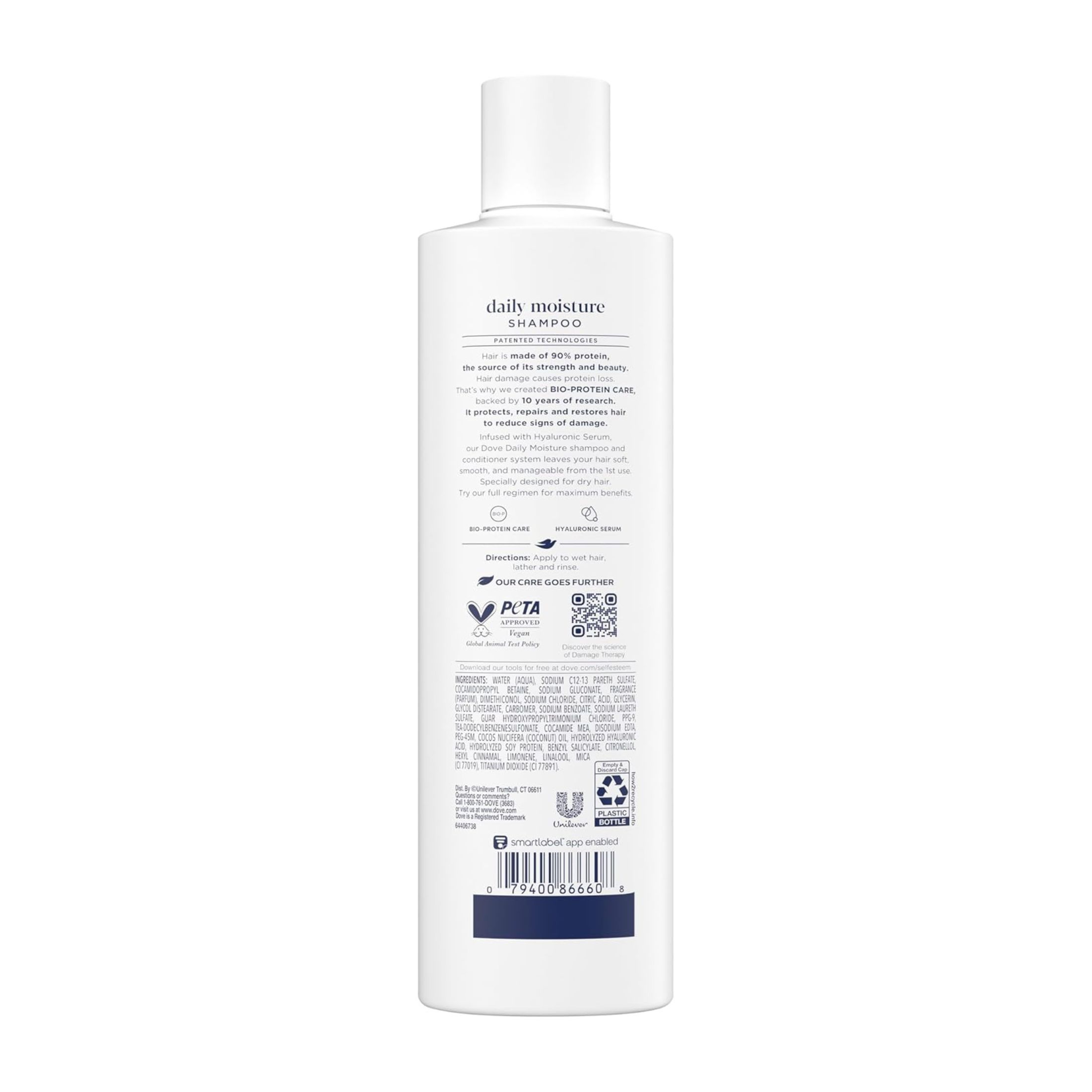 Dove Hair Therapy Nutritive Solutions Shampoo, Daily Moisture - 12 Fl Oz
