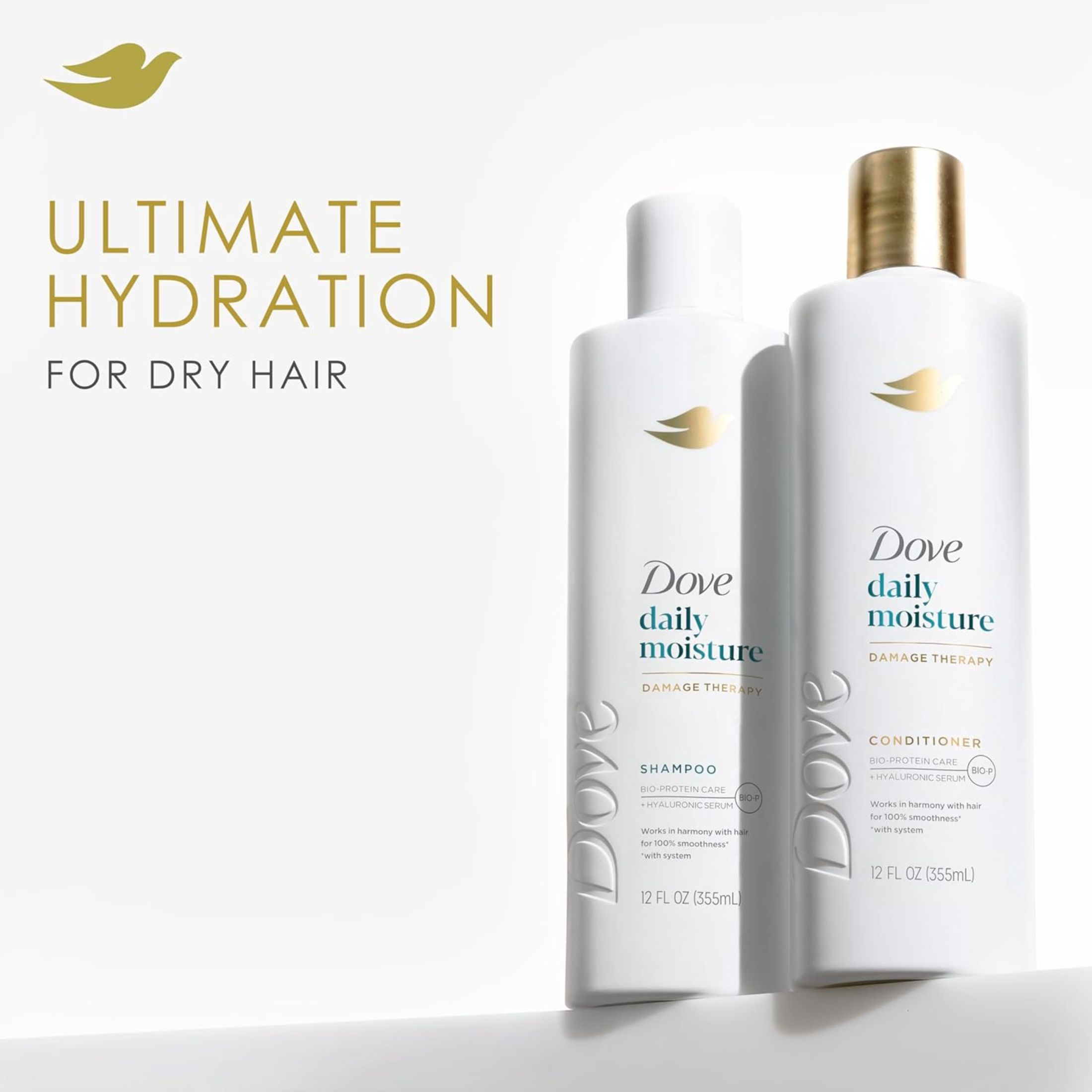 Dove Hair Therapy Nutritive Solutions Shampoo, Daily Moisture - 12 Fl Oz
