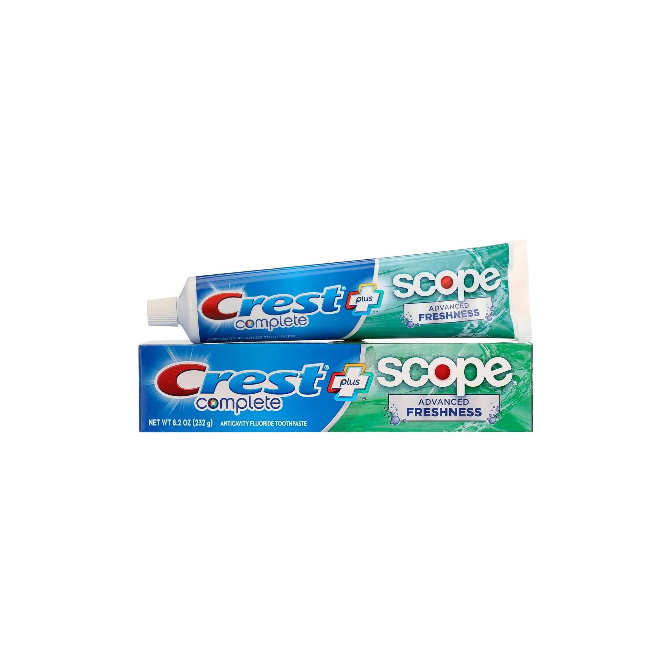 Crest Complete Toothpaste, Whitening Plus Scope, Cool Peppermint