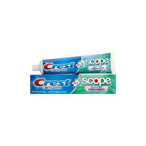 Crest Complete Toothpaste, Whitening Plus Scope, Cool Peppermint