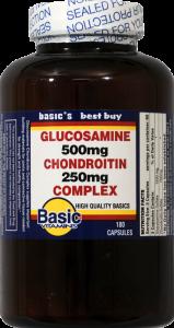 Basic Vitamins Glucosamine Chondroitin Complex - 180 Tabs
