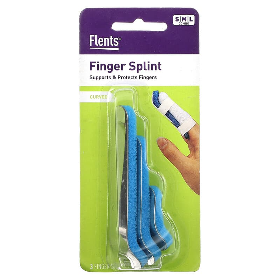 Flents Assorted Curved Finger Splints