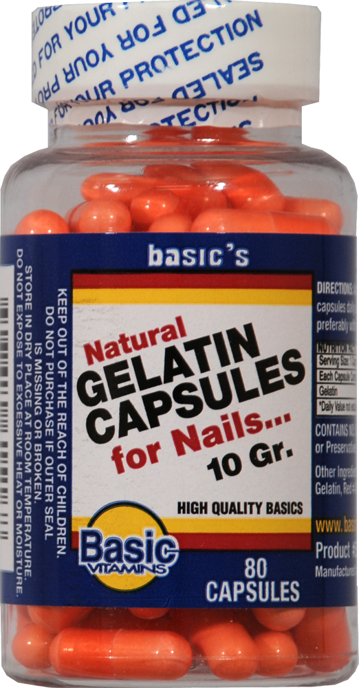 Basic Vitamins Gelatin Capsules