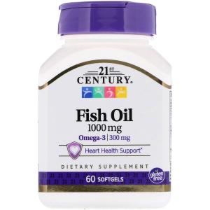 21st Century Fish Oil 1000 Mg Softgels
