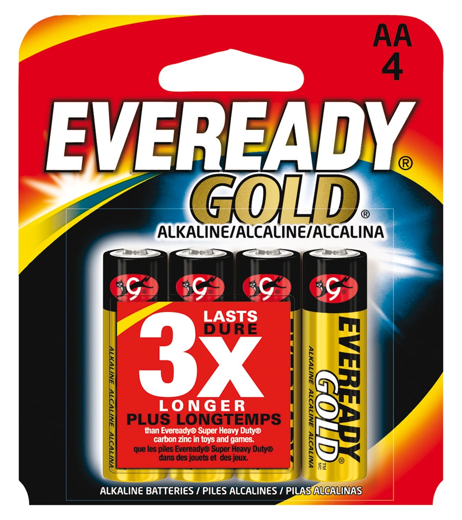 Eveready Energizer Battery - Gold AA 4