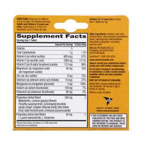 Airborne Very Berry Immune Support Supplement Original Effervescent Tablets 10 Ct Box