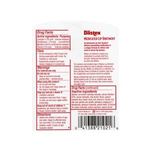 Blistex Medicated Lip Ointment 0.35 Oz