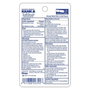 Kanka Maximum Strength Soft Brush Tooth And Gum Pain Gel, 0.07 Oz