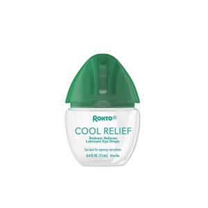Rohto Cool Redness Relief Cooling Eye Drops - 0.4 Fl Oz Bottle