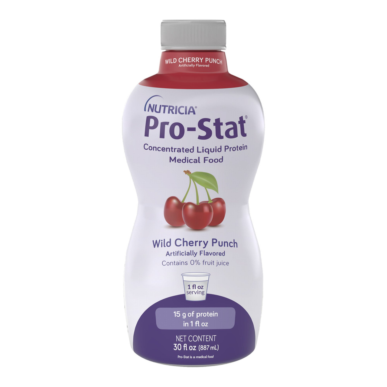 Pro-Stat® AWC Protein Supplement Sugar Free Wild Cherry Punch 30 Oz