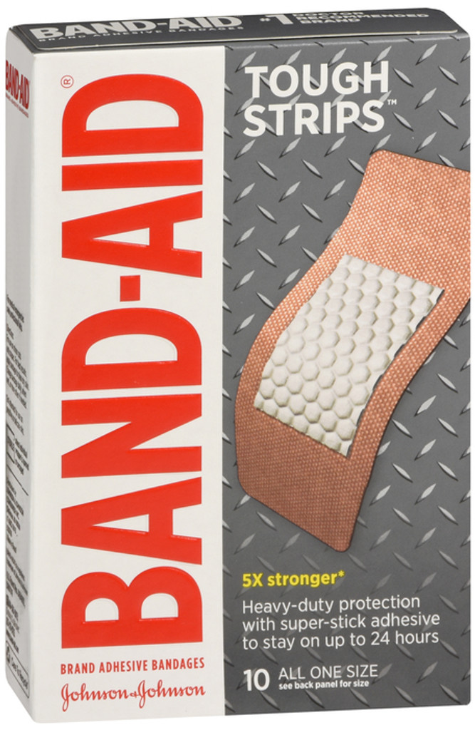Band-Aid Tough Strips Extra Large Adhesive Bandages