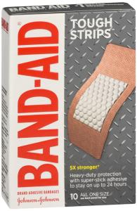 Band-Aid Tough Strips Extra Large Adhesive Bandages