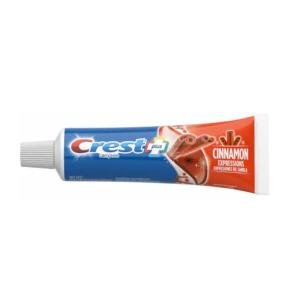 Crest Plus Complete Whitening Fluoride Cinnamon Rush Toothpaste