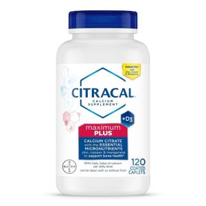 Citracal Calcium Citrate + D3 Supplement Coated Caplets Maximum