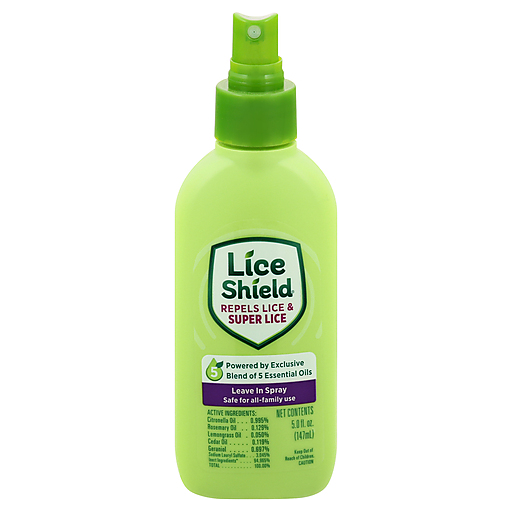 Lice Shield Leave In Spray 5 Oz