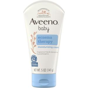 Aveeno Baby Eczema Therapy Moisturizing Cream Colloidal Oatmeal Skin Protectant