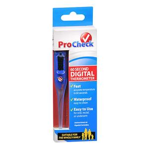 Microlife Procheck, Procheck 60 Second Digital Thermometer