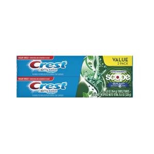 Crest Complete Multi-Benefit Toothpaste, Fluoride, Whitening + Scope Outlast, Mint