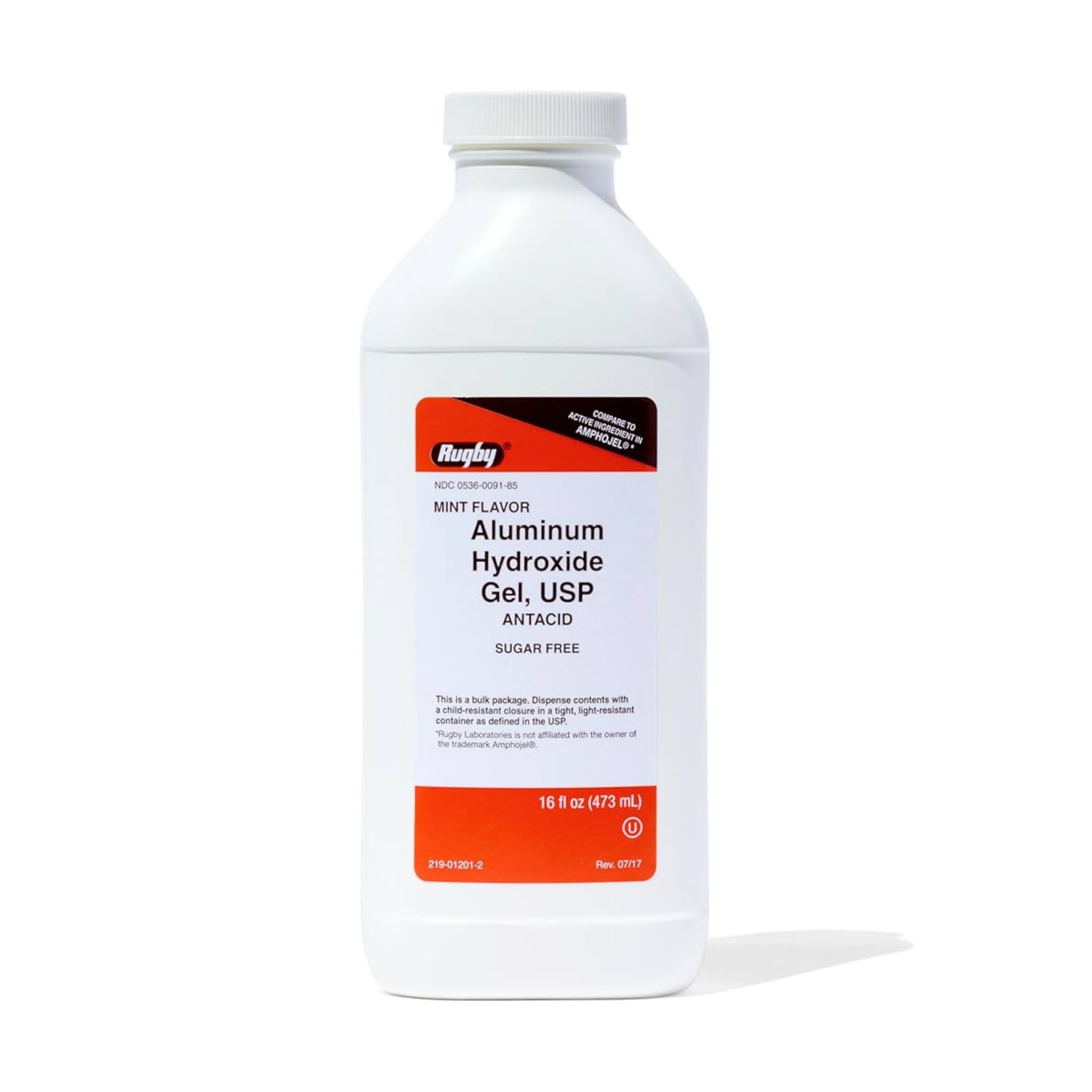 Rugby Aluminum Hydroxide Gel, 16 Oz