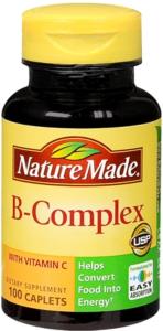 Nature Made B Complex With Vitamin C Caplets