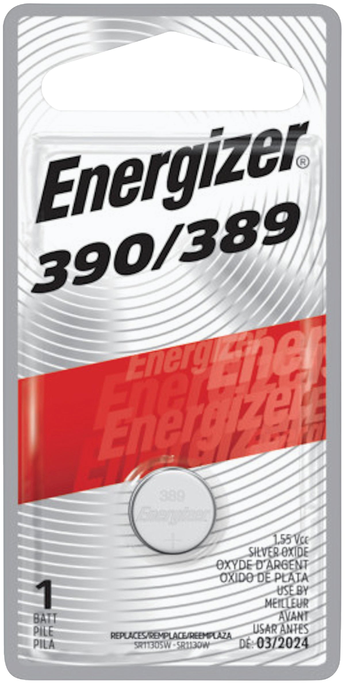 Energizer 389 Silver Oxide Button Cell Battery