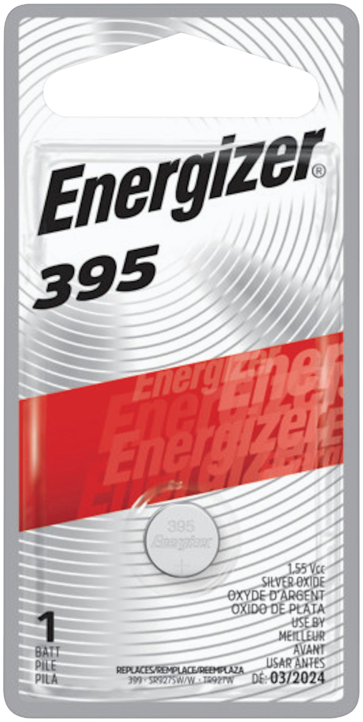 Energizer 395 Silver Oxide Button Cell Battery