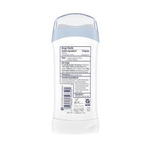 Dove Invisible Solid Antiperspirant Deodorant Stick Original Clean, 2.6 Oz
