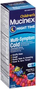 Mucinex Children's Night Time Multi-Symptom Cold Syrup