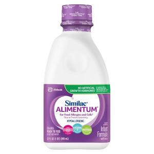 Similac Infant Formula With Iron, Ready To Feed, Hypoallergic, Newborn, 0-12 Months 32 Fl Oz