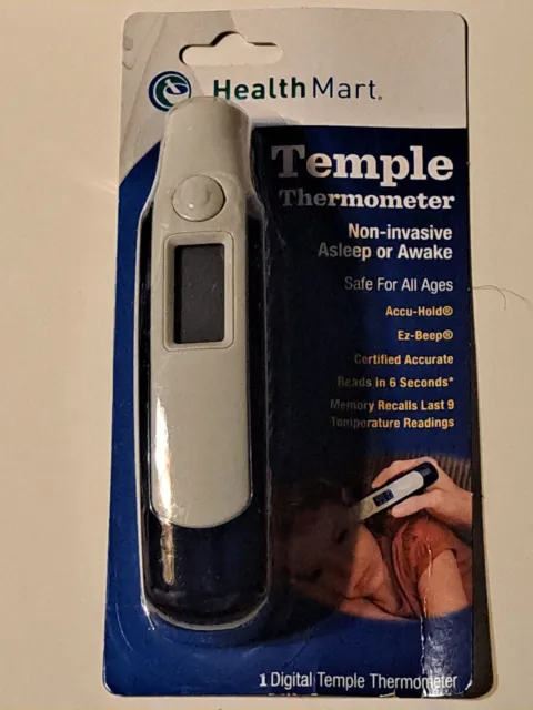 Health Mart Hm Digital Temple Thermometer- Fast & Certified Accurate