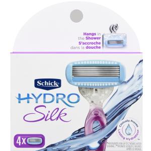 Schick Hydro Silk Razor Cartridges Refill For Women