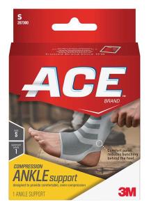 ACE Ankle Support, Knitted, Small, Mild Support