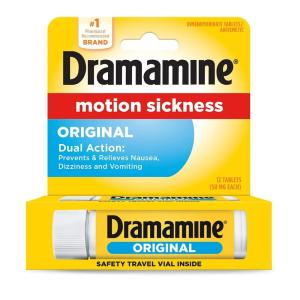 Dramamine Tablets Original Formula 50 Mg Motion Sickness Relief