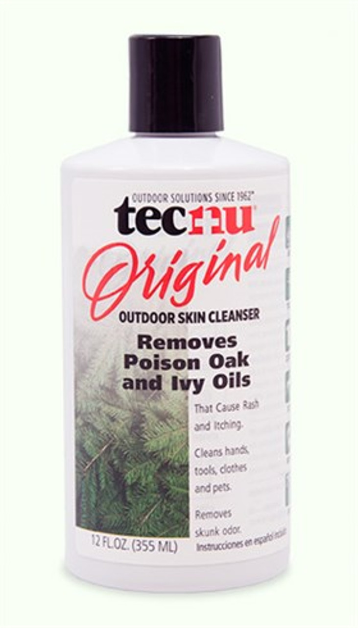 Tecnu Original Outdoor Skin Cleanser Removes Poison Ivy And Oak Oils 12 Fl Oz