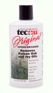Tecnu Original Outdoor Skin Cleanser Removes Poison Ivy And Oak Oils 12 Fl Oz