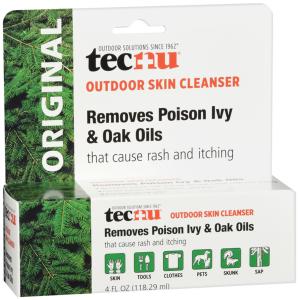 Tecnu Outdoor Skin Cleanser Removes Poison Oak & Ivy Oils