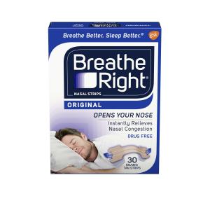 Breathe Right Nasal Strips Original Tan Small/Medium