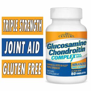 21st Century Glucosamine Chondroitin Complex Plus MSM Advanced Triple Strength